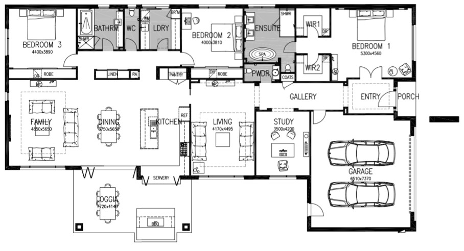 luxury home floor plans australia