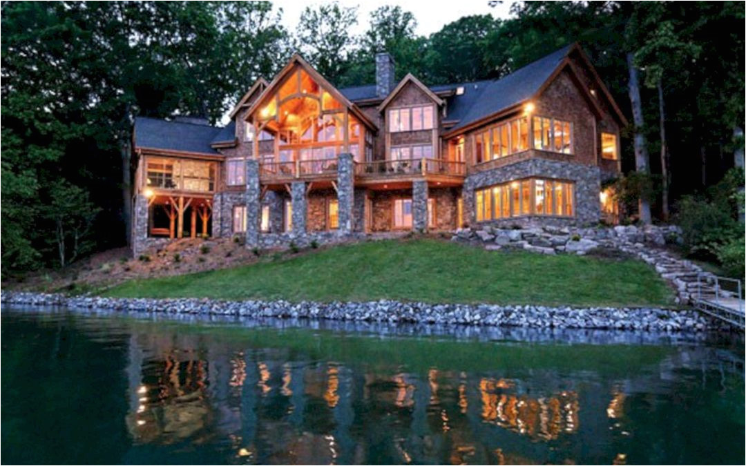luxury lake house plans
