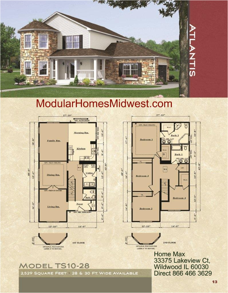 modular home plans illinois