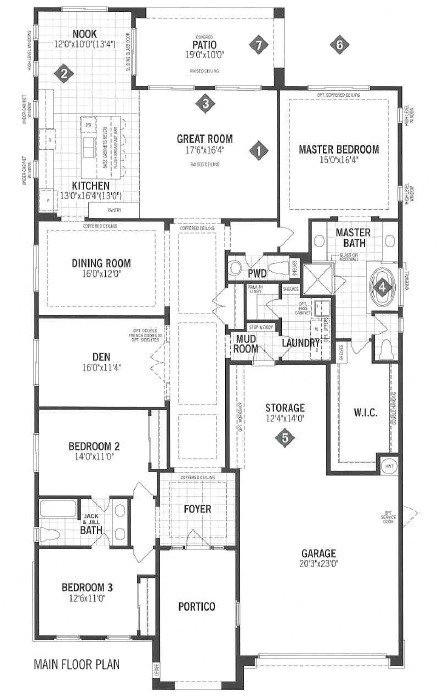 mattamy homes floor plans