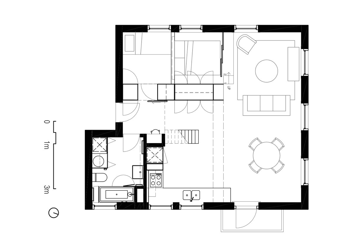 two apartments in modern minimalist japanese style includes floor plans