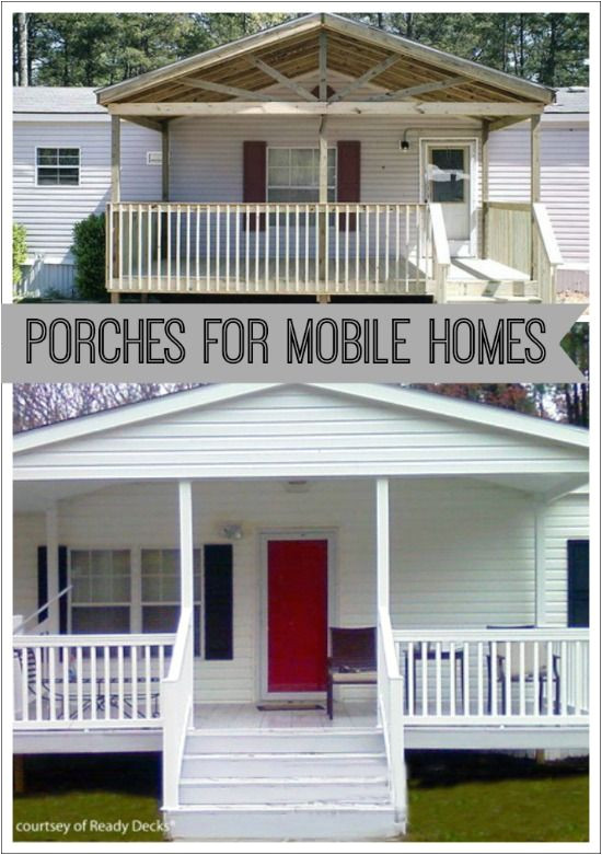 9 beautiful manufactured home porches