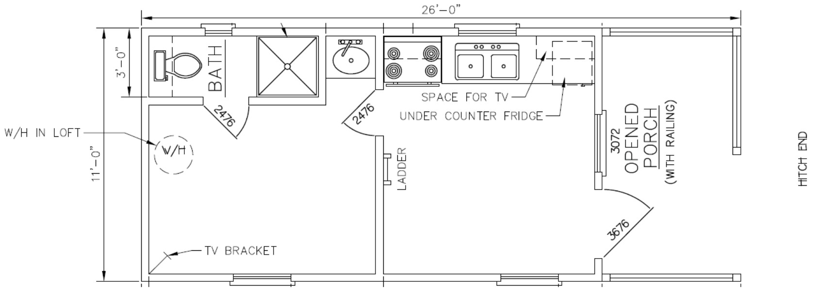 small mobile home floor plans