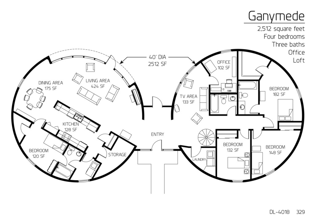 dome homes floor plans