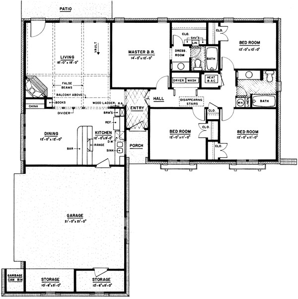 monster house plans ranch