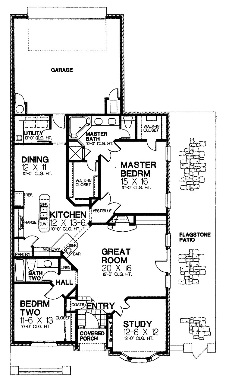 home plans for narrow lots