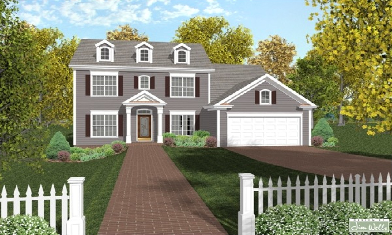 New England Colonial Home Plans New England Colonial House Plans Colonial House Plans
