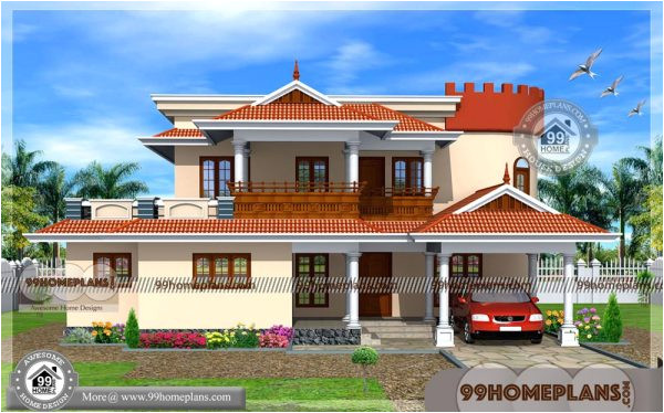 3d new house plans indian style 2665 sq ft