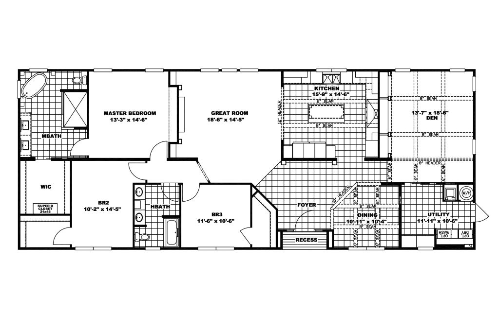 norris modular home floor plans