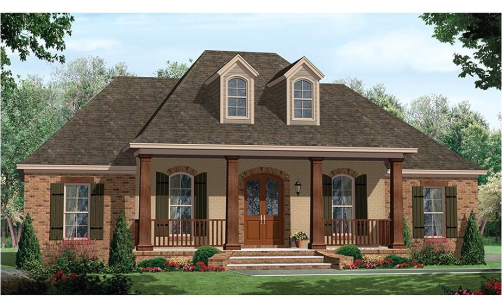 one story house plans with porch