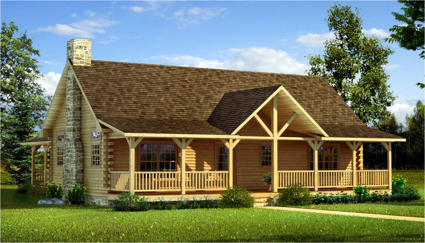 one-story-log-home-plans-plougonver