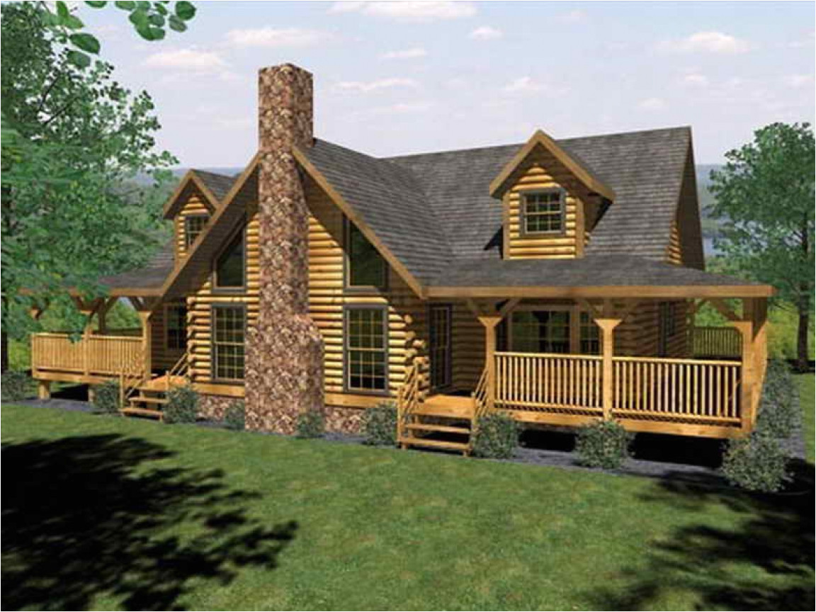 one-story-log-home-plans-plougonver