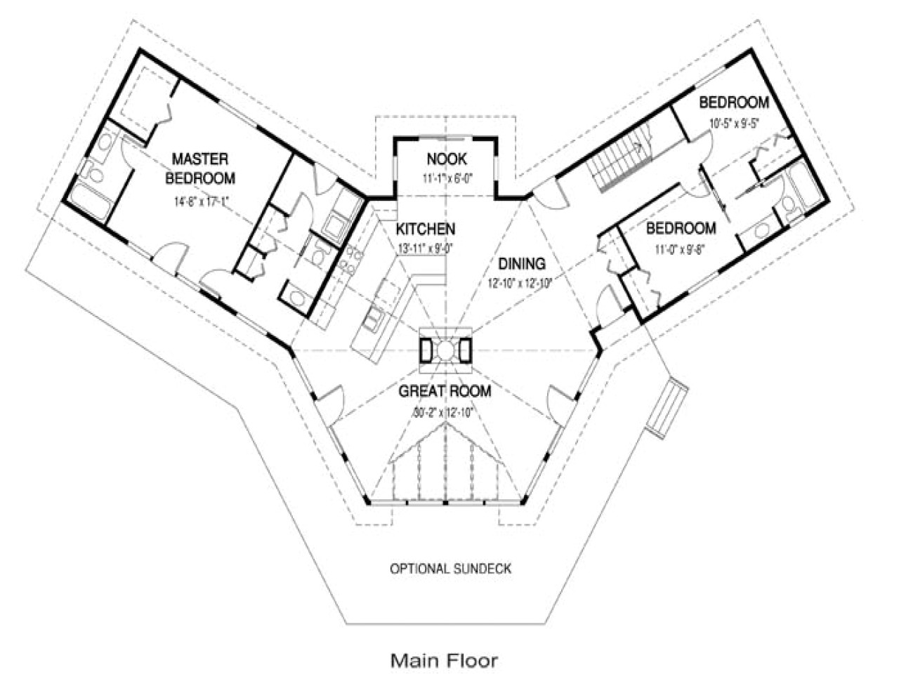 open concept house plans