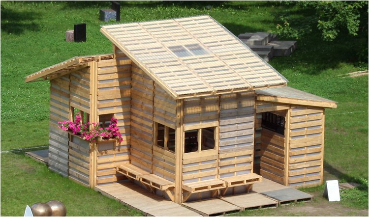 wooden pallet house plans