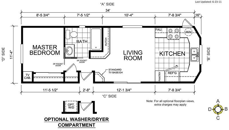 park model home floor plans