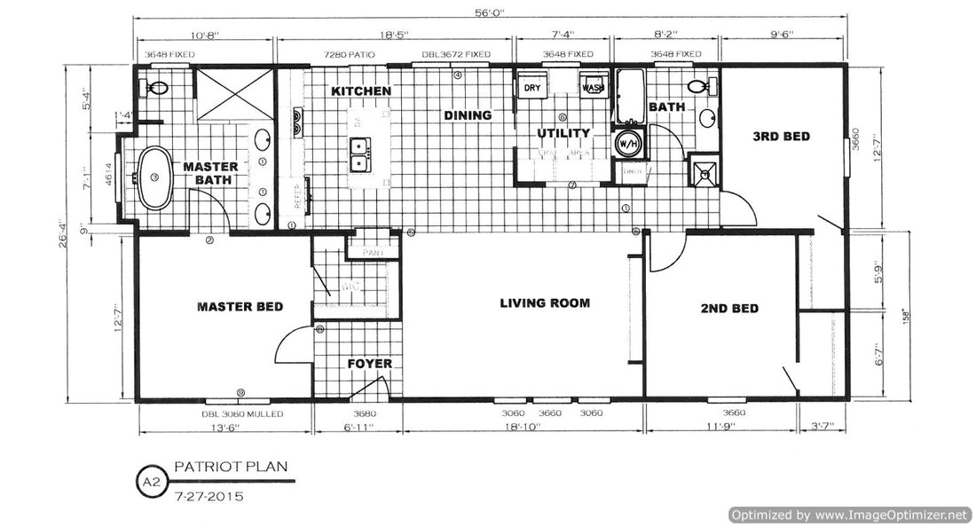 patriot manufactured homes floor plans