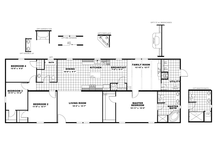 patriot mobile home floor plans elegant the patriot meadowshomes 2