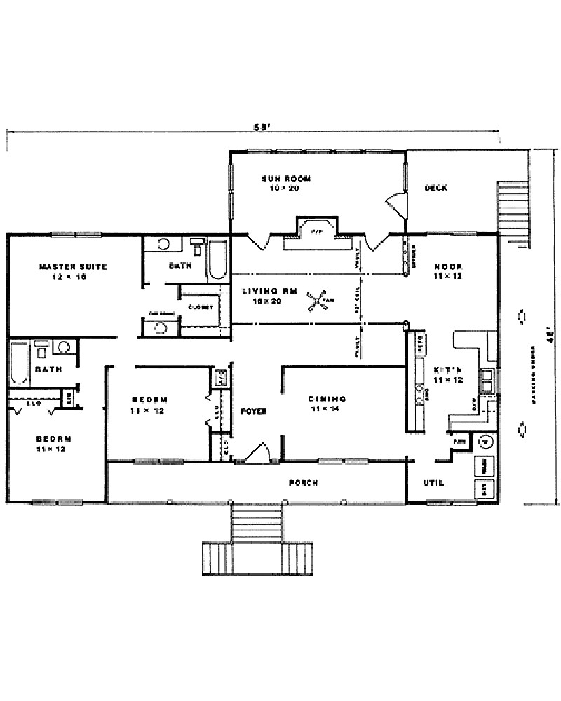 post and pier cabin plans