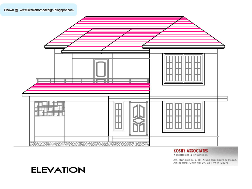south indian house plan 2800 sq ft