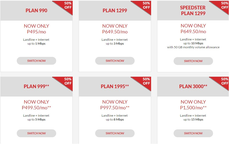 PLDT Home Fiber Plan