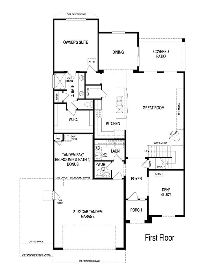 pulte homes floor plans