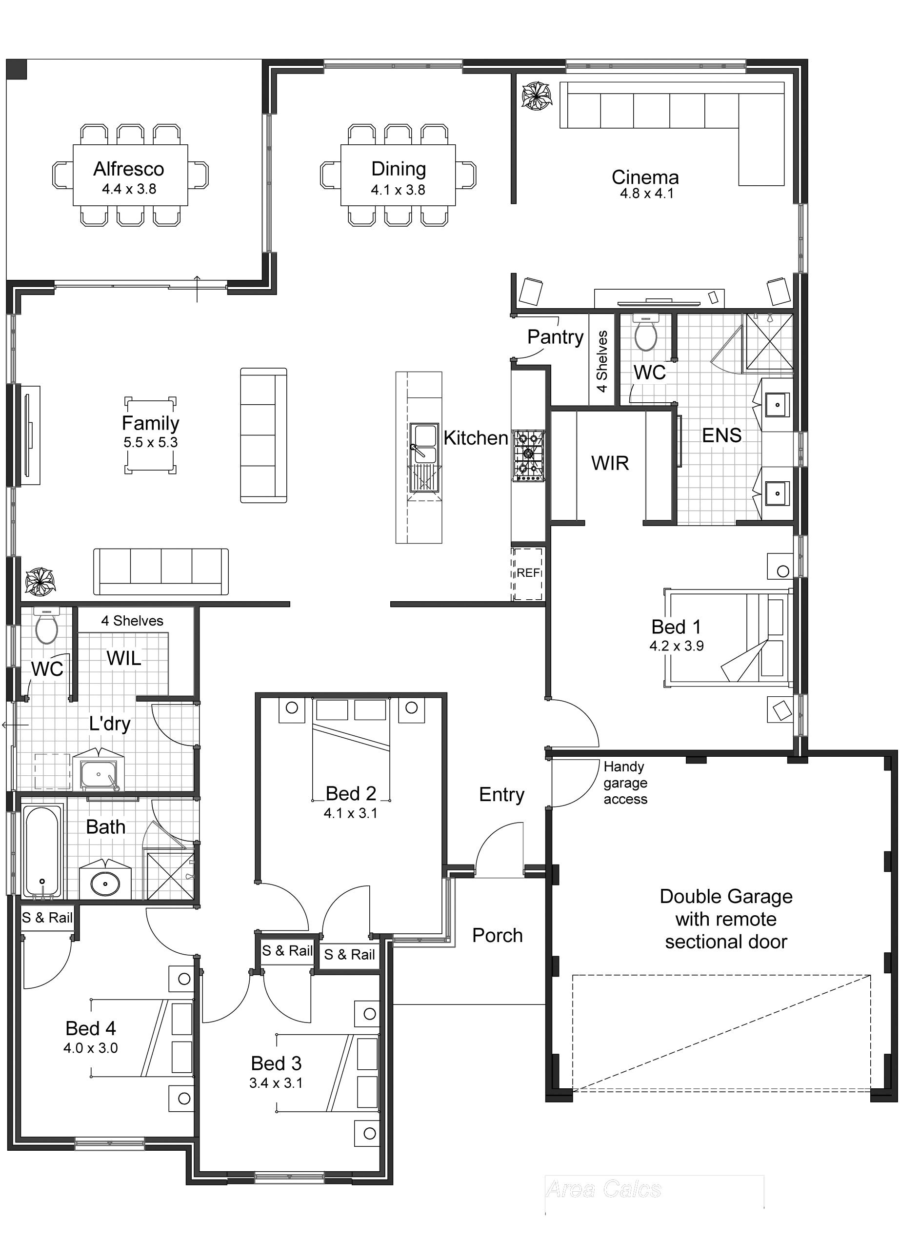 ranch house plans with open floor plan
