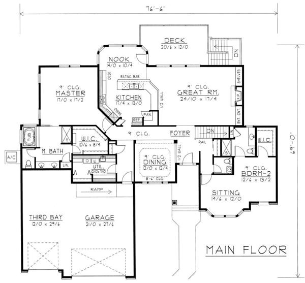 Ranch Style House Plans with Inlaw Suite Ranch Style House Plans with Inlaw Suite Cottage House Plans