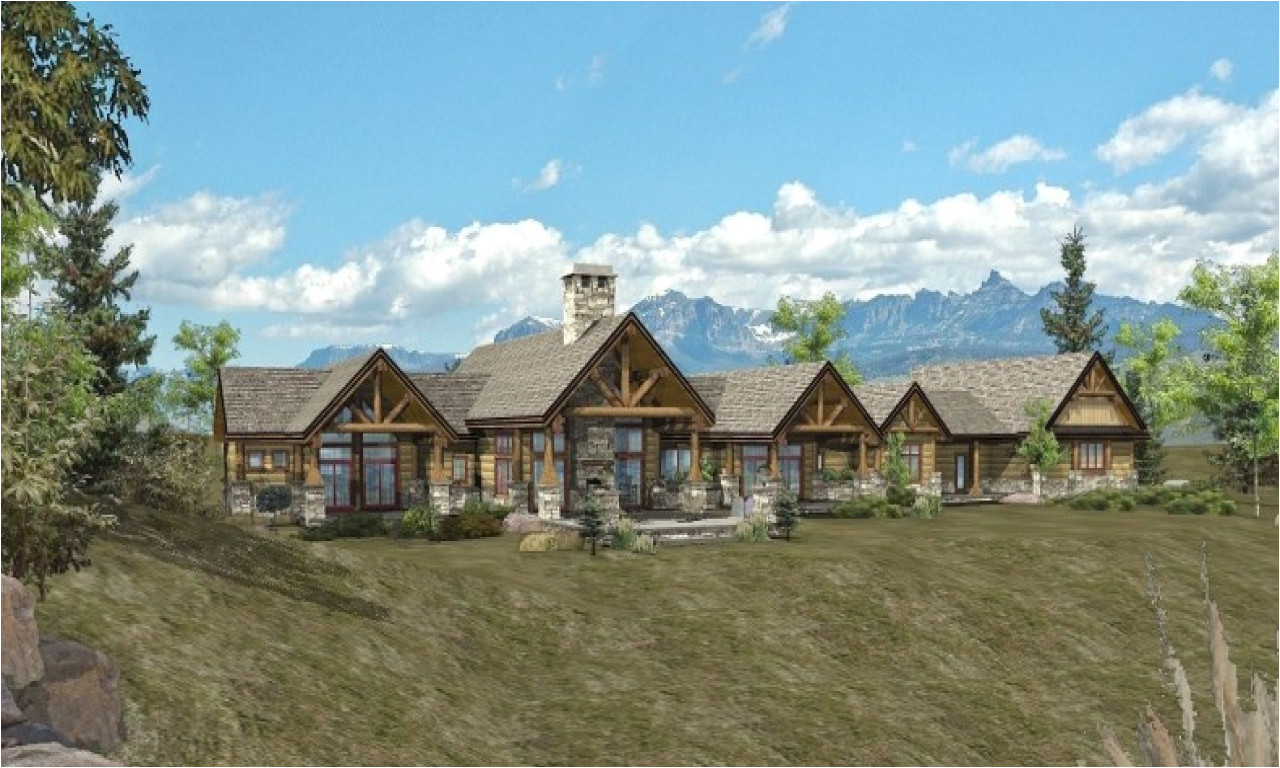 fb21a491aa54685c ranch style log home plans ranch floor plans log homes