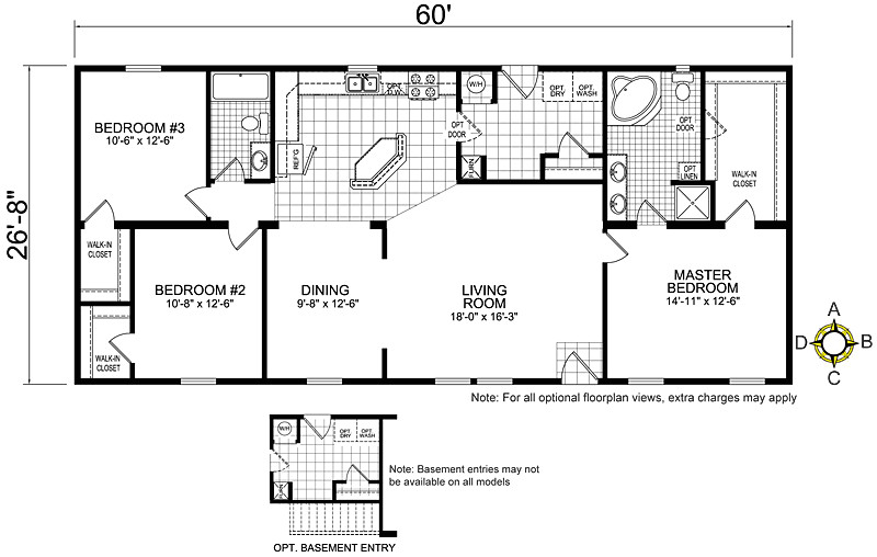 redman mobile home floor plans 61781 2