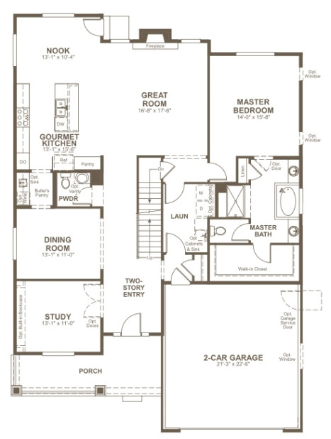elegant richmond american homes floor plans