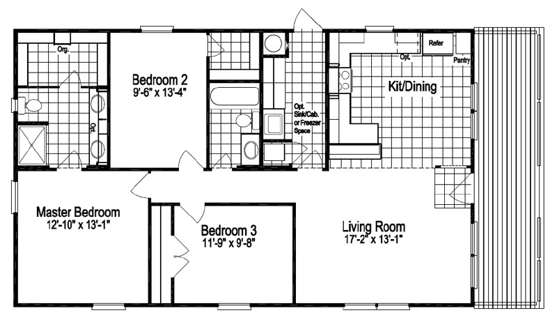 Rockwell Homes Floor Plans the Rockwell Ii Glp352a2 Modular Home Plan Manufactured