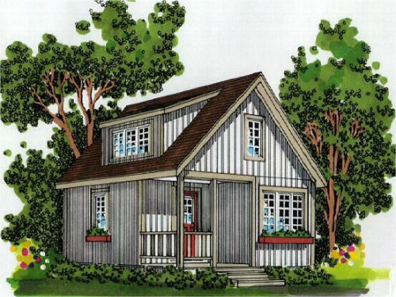 rustic house plans with loft