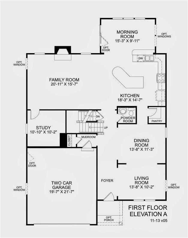 ryan homes venice floor plan