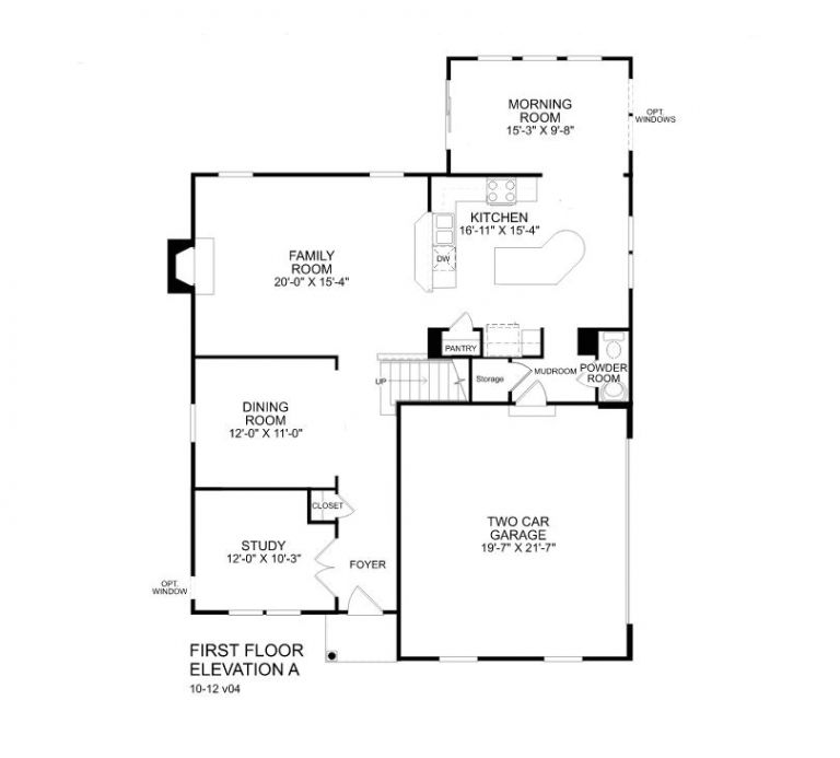 Ryan Homes Strauss Model Floor Plan Ryan Homes Mozart Floor Plan Homes ...