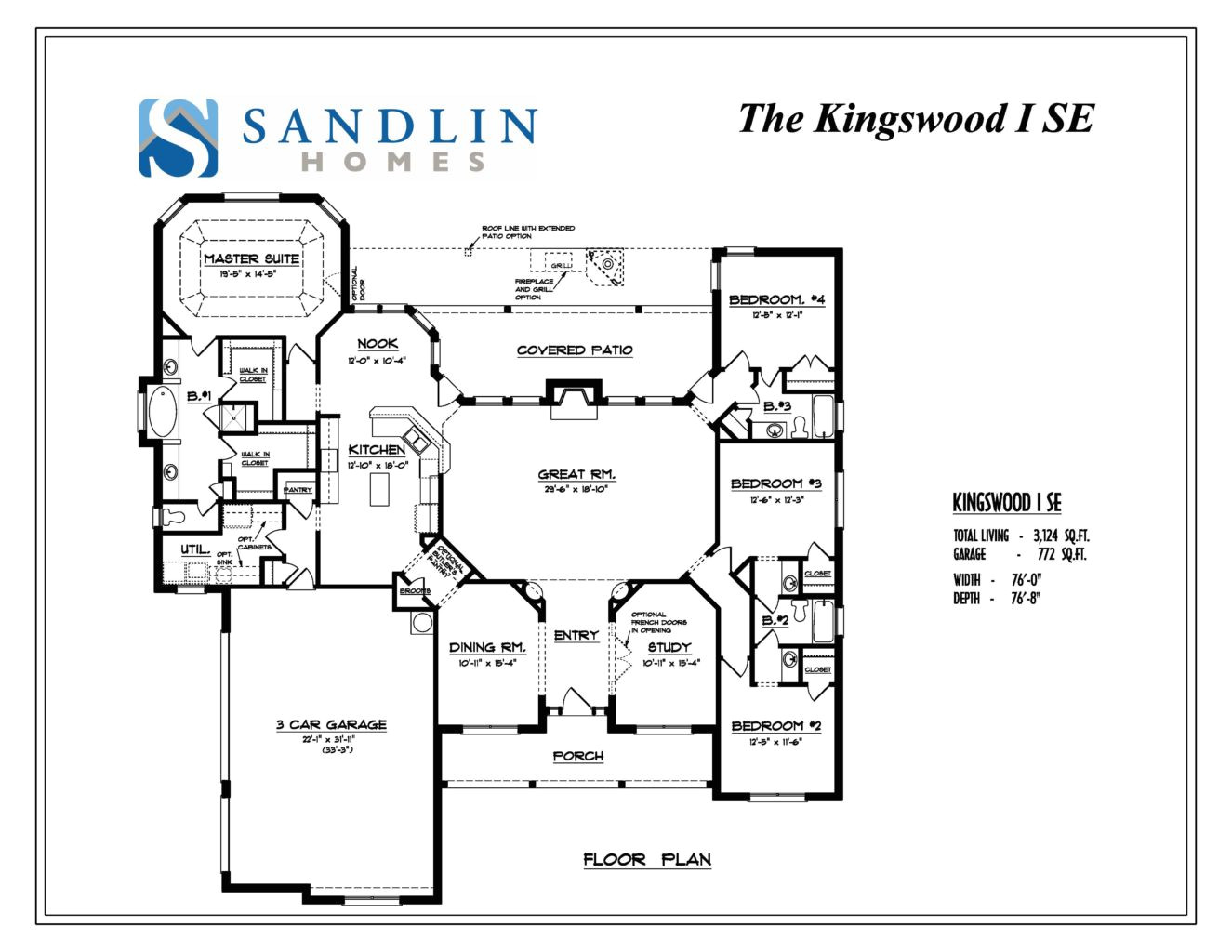 sandlin floorplans kingswood i