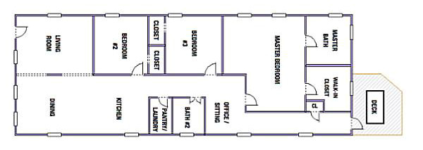 shotgun floorplans