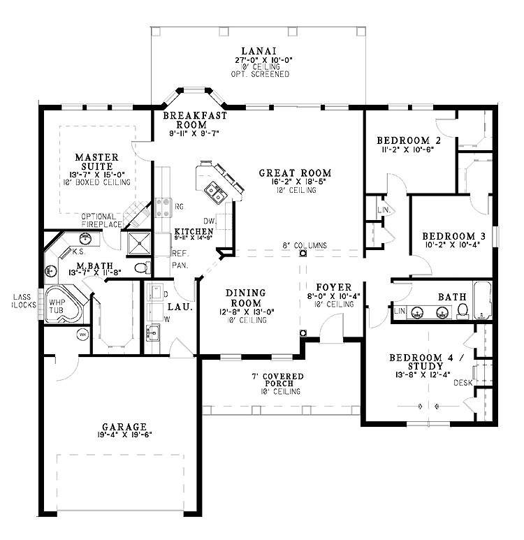 one level home plans