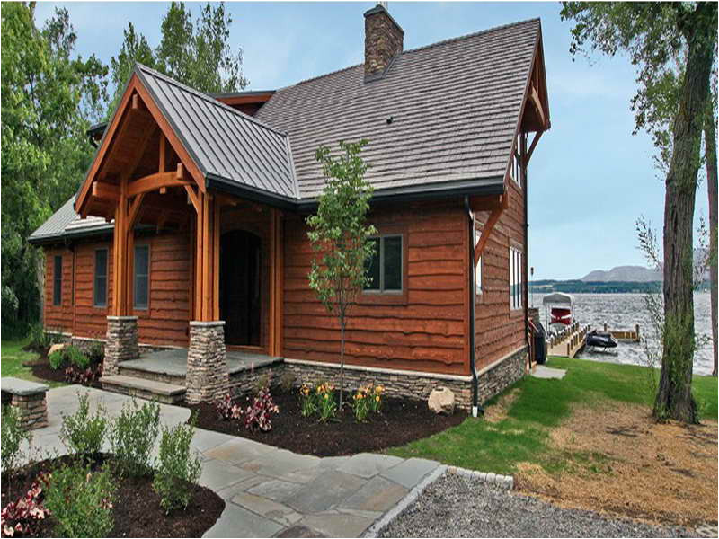 delightful small lake house plans screened porch