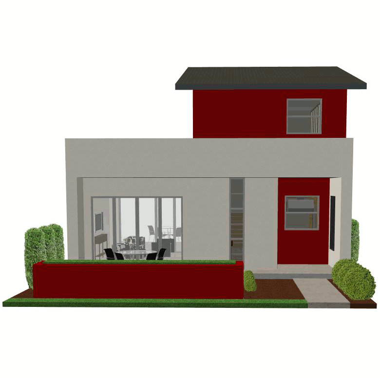 Small Modern Home Plan Contemporary Small House Plan 61custom Contemporary