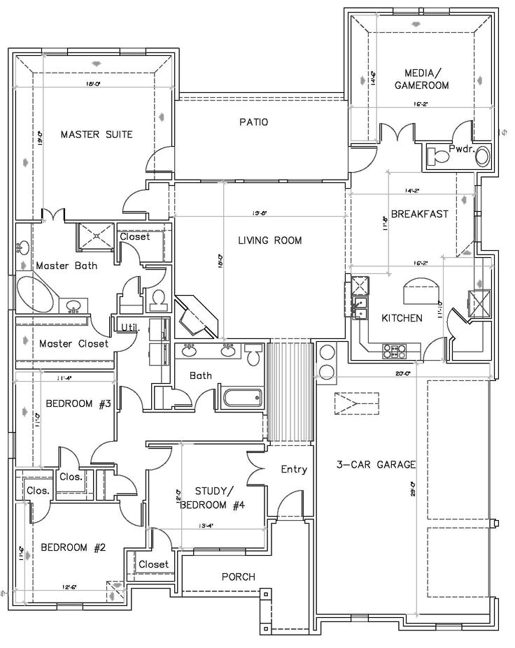 Southfork House Plan Plougonver