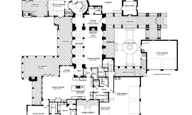19 pictures spanish colonial revival house plans