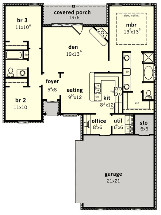 house plan 83098dc