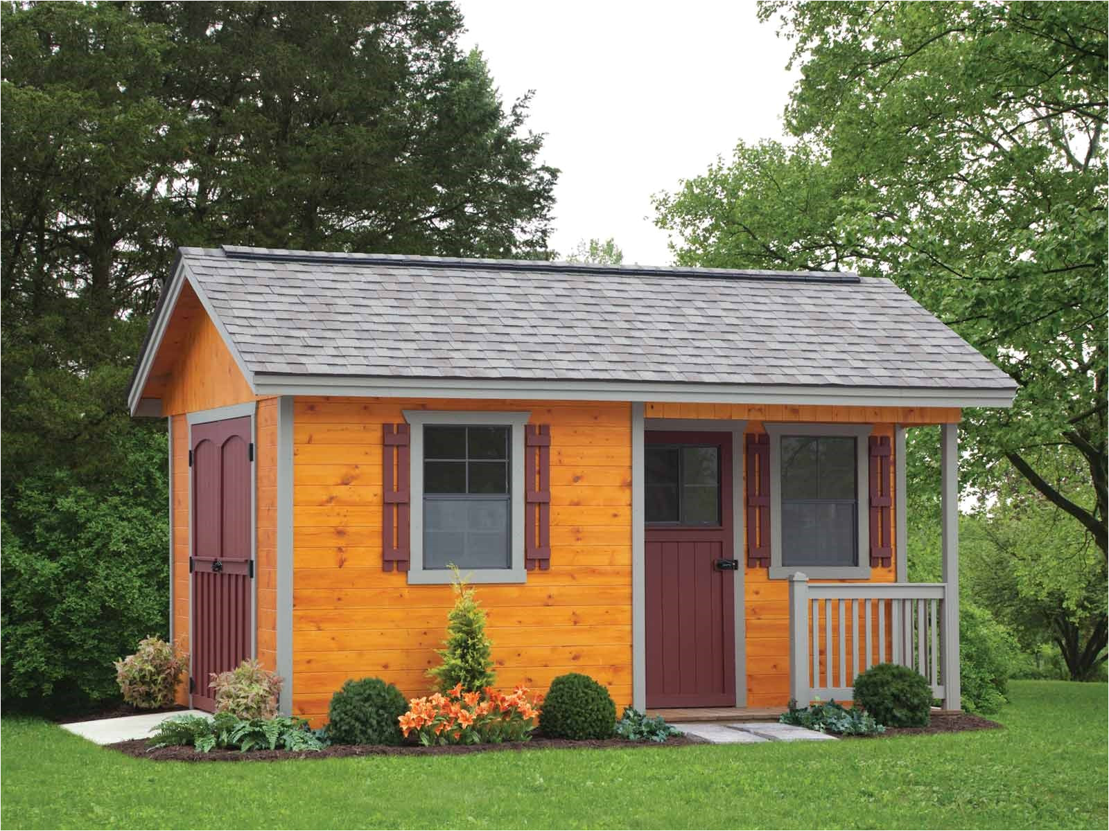 cottage style storage shed plans
