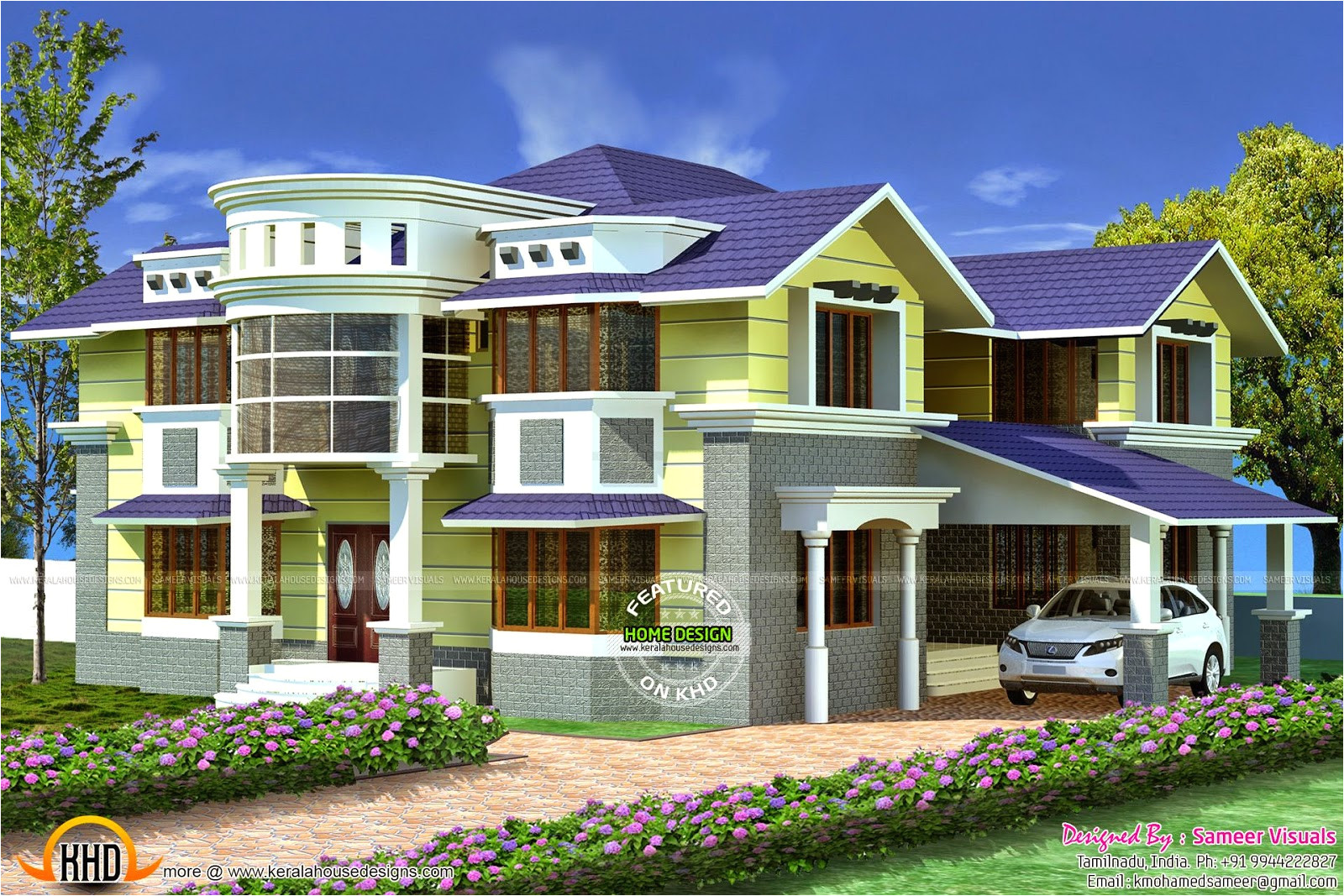 3710 sq ft tamilnadu house