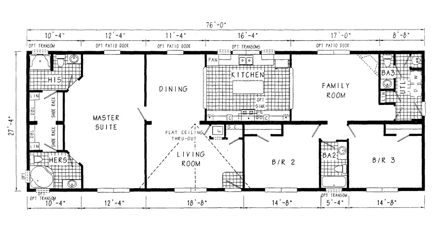 luxury modular home floor plan