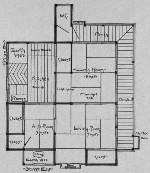 traditional japanese home plans