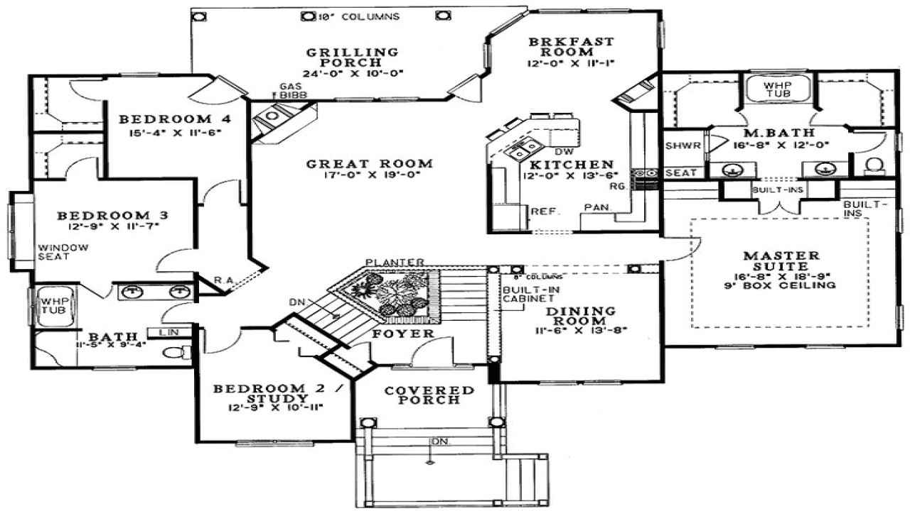 tri level house plans 1970s