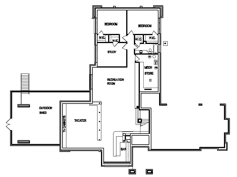 tri split level house plans unique plan td craftsman split level
