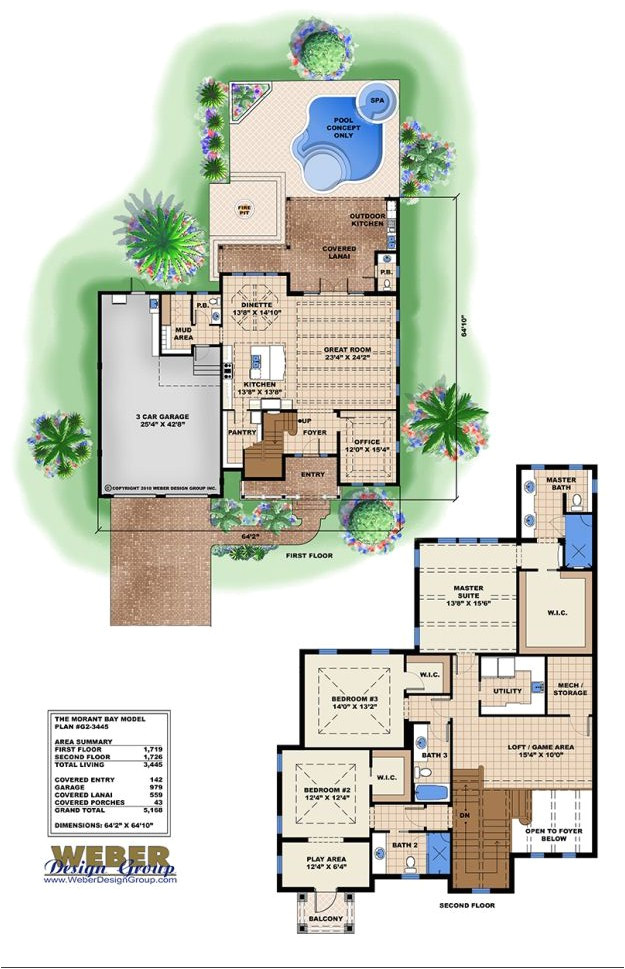 25 tropical home plan with floor plans