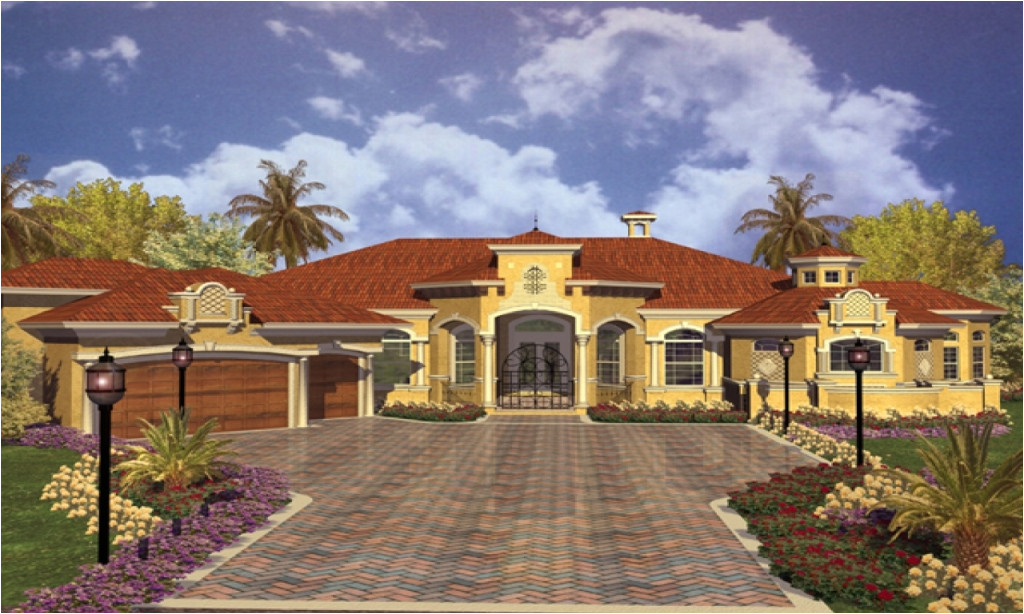 small tuscan style house plans idea